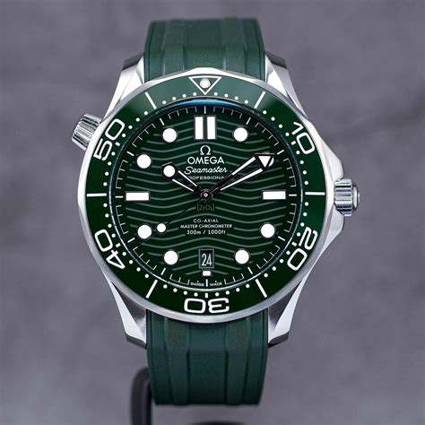 omega seamaster green 2022